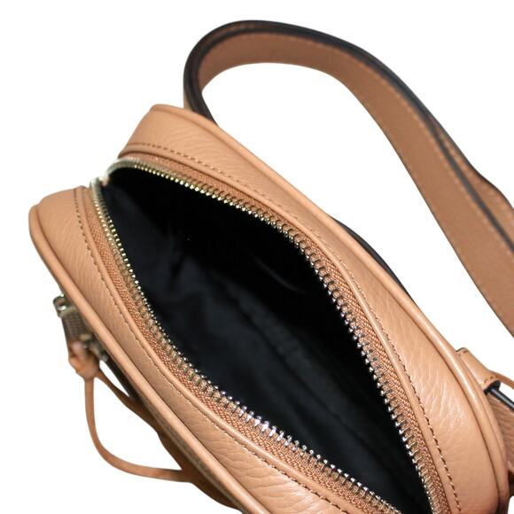 Rebecca Minkoff Tan Leather 3 Zip Belt Bag - Picture 11 of 12